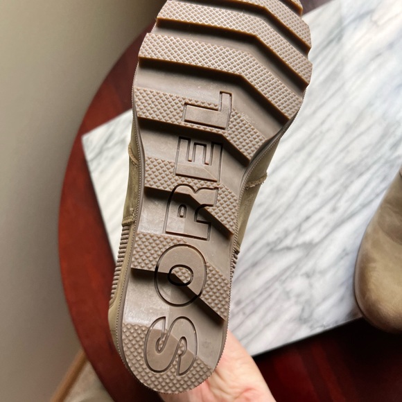 EUC Sorel Bootie Size 10 Women’s Joan of Arc Ash Brown - Picture 5 of 7